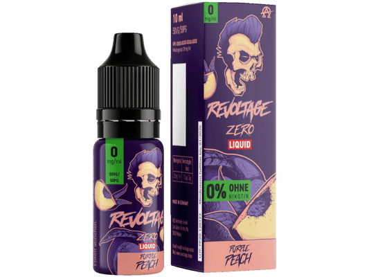 Revoltage - Purple Peach - Hybrid Nikotinsalz Liquid 0 mg/ml 15er Packung