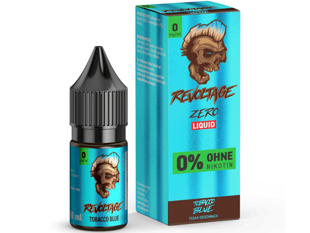 Revoltage - Tobacco Blue - Hybrid Nikotinsalz Liquid 0 mg/ml 15er Packung