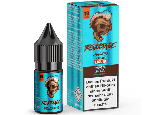 Revoltage - Tobacco Blue - Hybrid Nikotinsalz Liquid 10 mg/ml