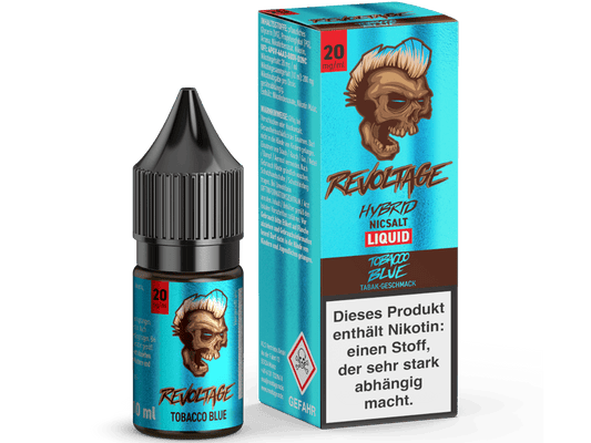 Revoltage - Tobacco Blue - Hybrid Nikotinsalz Liquid 20 mg/ml 15er Packung