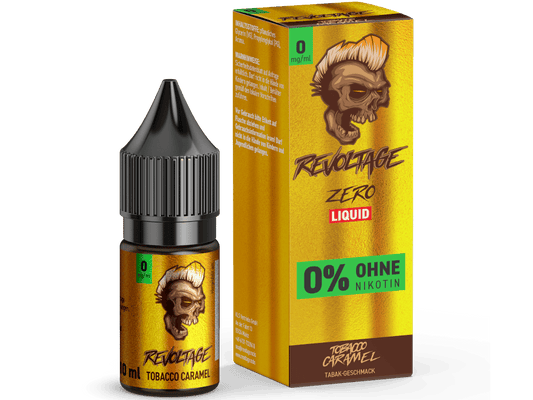 Revoltage - Tobacco Caramel - Hybrid Nikotinsalz Liquid 0 mg/ml