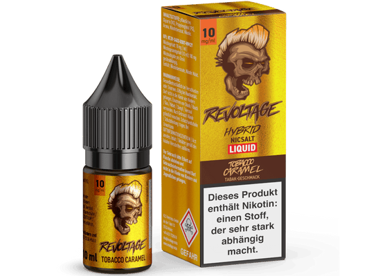 Revoltage - Tobacco Caramel - Hybrid Nikotinsalz Liquid 10 mg/ml 15er Packung