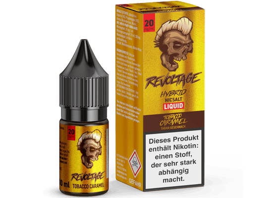 Revoltage - Tobacco Caramel - Hybrid Nikotinsalz Liquid 20 mg/ml 15er Packung