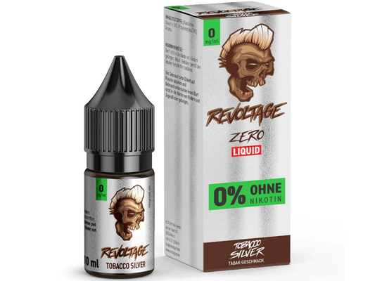 Revoltage - Tobacco Silver - Hybrid Nikotinsalz Liquid 0 mg/ml