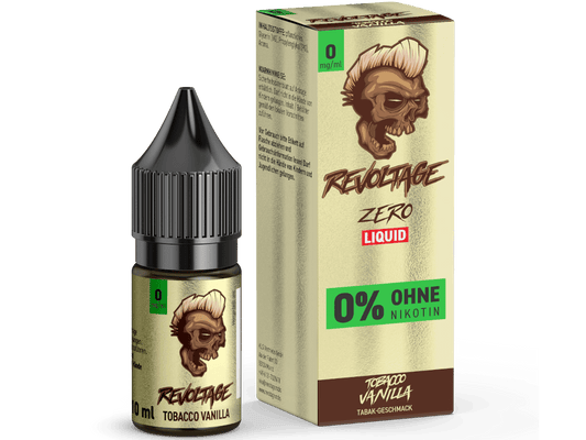 Revoltage - Tobacco Vanilla - Hybrid Nikotinsalz Liquid 0 mg/ml 15er Packung