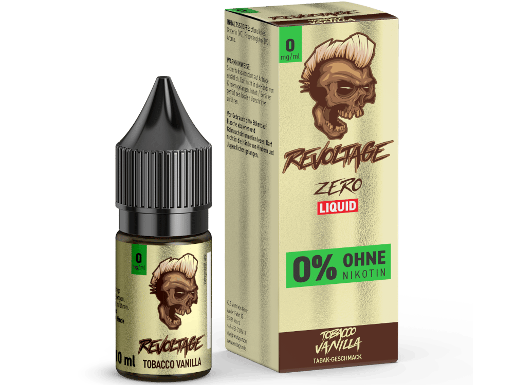 Revoltage - Tobacco Vanilla - Hybrid Nikotinsalz Liquid 0 mg/ml 15er Packung
