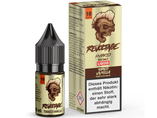 Revoltage - Tobacco Vanilla - Hybrid Nikotinsalz Liquid 10 mg/ml 15er Packung