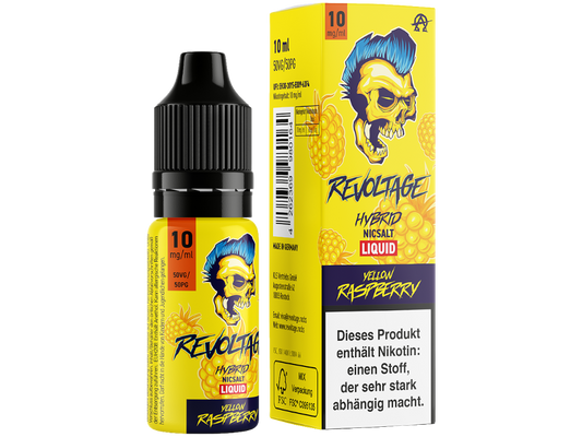 Revoltage - Yellow Raspberry - Hybrid Nikotinsalz Liquid 10 mg/ml 15er Packung