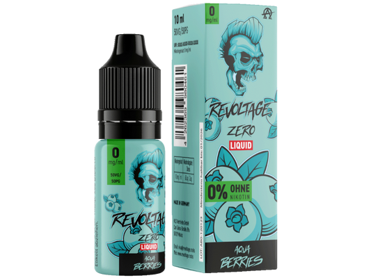 Revoltage - Aqua Berries - Hybrid Nikotinsalz Liquid 0 mg/ml