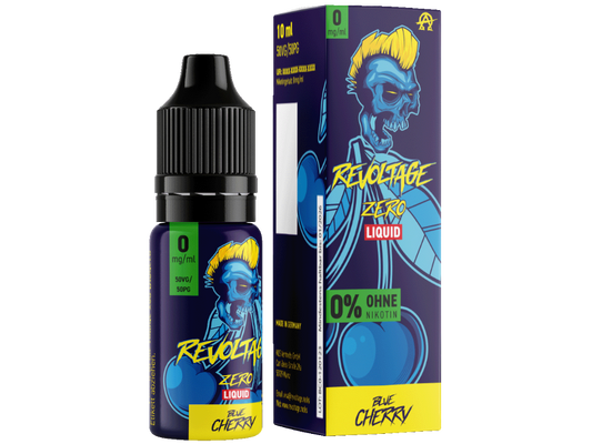 Revoltage - Blue Cherry - Hybrid Nikotinsalz Liquid 0 mg/ml 15er Packung