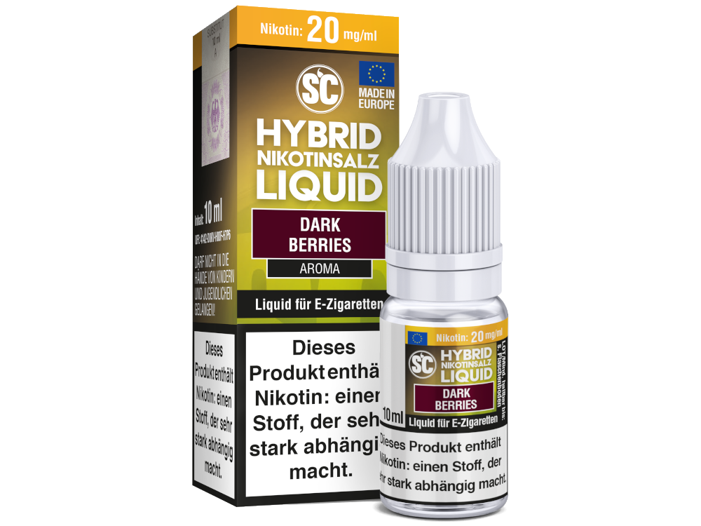 SC - Dark Berries - Hybrid Nikotinsalz Liquid 5 mg/ml 500er Packung