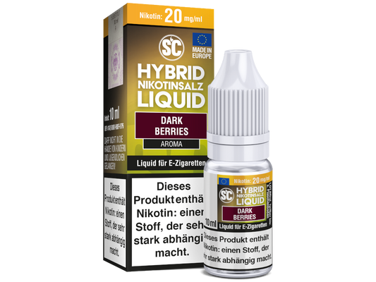 SC - Dark Berries - Hybrid Nikotinsalz Liquid 20 mg/ml 500er Packung