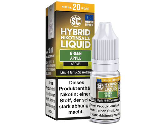 SC - Green Apple - Hybrid Nikotinsalz Liquid 5 mg/ml 500er Packung