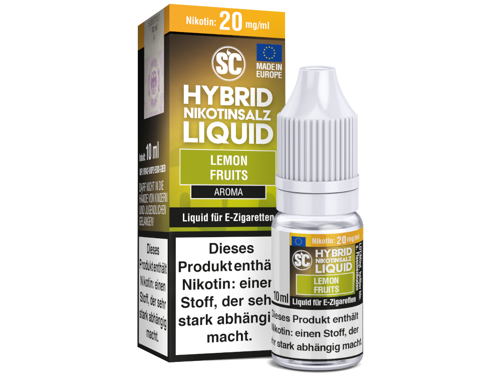 SC - Lemon Fruits - Hybrid Nikotinsalz Liquid 5 mg/ml 500er Packung