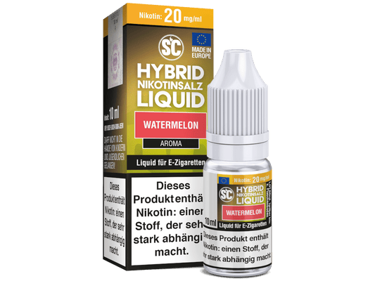 SC - Watermelon - Hybrid Nikotinsalz Liquid 20 mg/ml 10er Packung