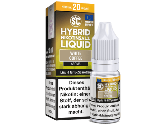 SC - White Coffee - Hybrid Nikotinsalz Liquid 5 mg/ml 10er Packung