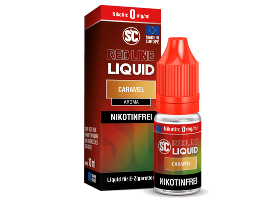 SC - Red Line - Caramel - Nikotinsalz Liquid 0 mg/ml 500er Packung