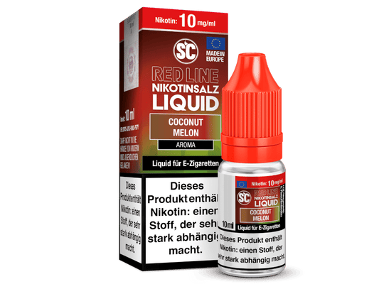 SC - Red Line - Coconut Melon - Nikotinsalz Liquid 10 mg/ml 10er Packung