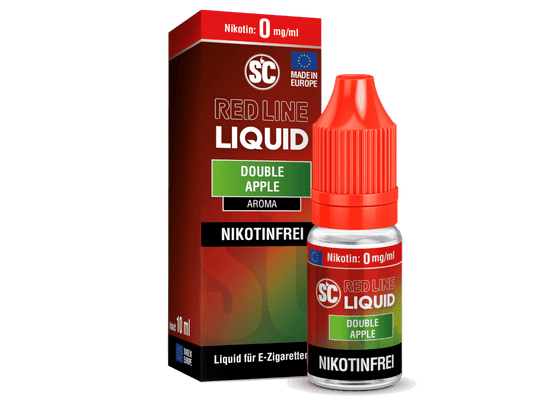 SC - Red Line - Double Apple - Nikotinsalz Liquid 0 mg/ml 500er Packung