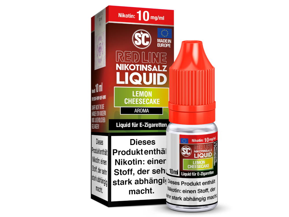 SC - Red Line - Lemon Cheesecake - Nikotinsalz Liquid 10 mg/ml