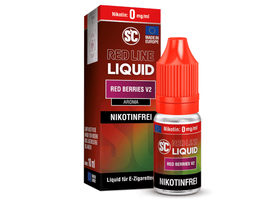 SC - Red Line - Red Berries V2 - Nikotinsalz Liquid 0 mg/ml 500er Packung