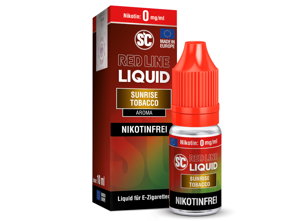 SC - Red Line - Sunrise Tobacco - Nikotinsalz Liquid 0 mg/ml 500er Packung
