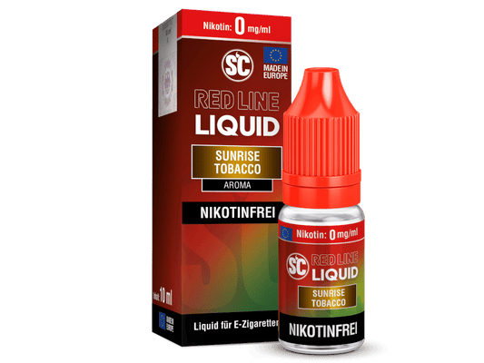 SC - Red Line - Sunrise Tobacco - Nikotinsalz Liquid 0 mg/ml 500er Packung