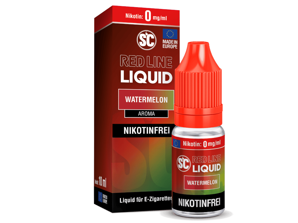 SC - Red Line - Watermelon - Nikotinsalz Liquid 0 mg/ml 500er Packung