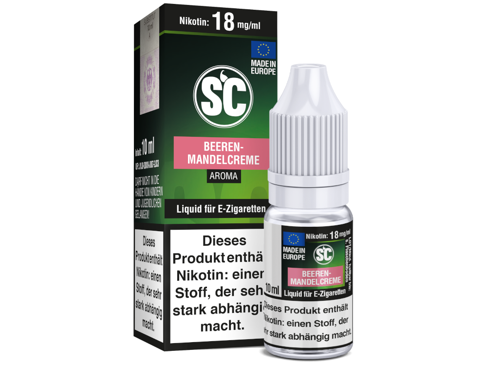 SC Liquid - Beeren-Mandelcreme 18 mg/ml 500er Packung