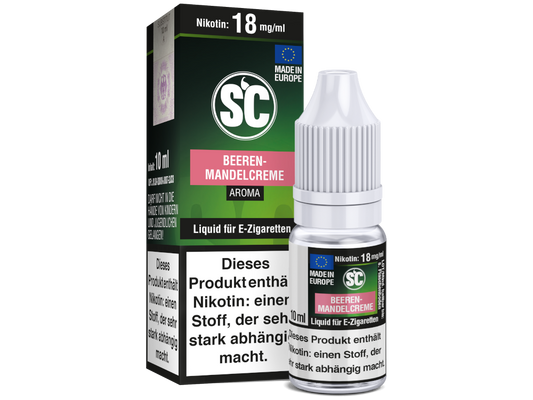 SC Liquid - Beeren-Mandelcreme 12 mg/ml 10er Packung
