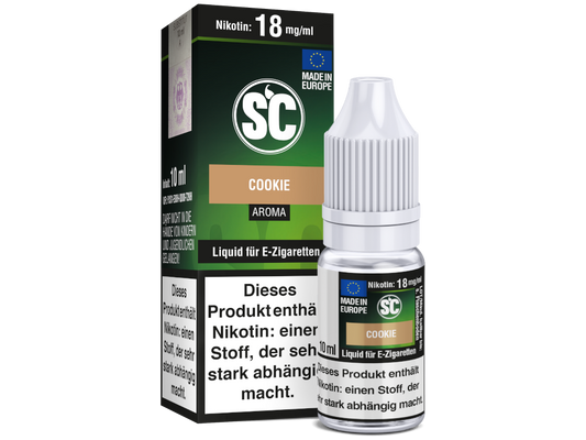 SC Liquid - Cookie 12 mg/ml 10er Packung