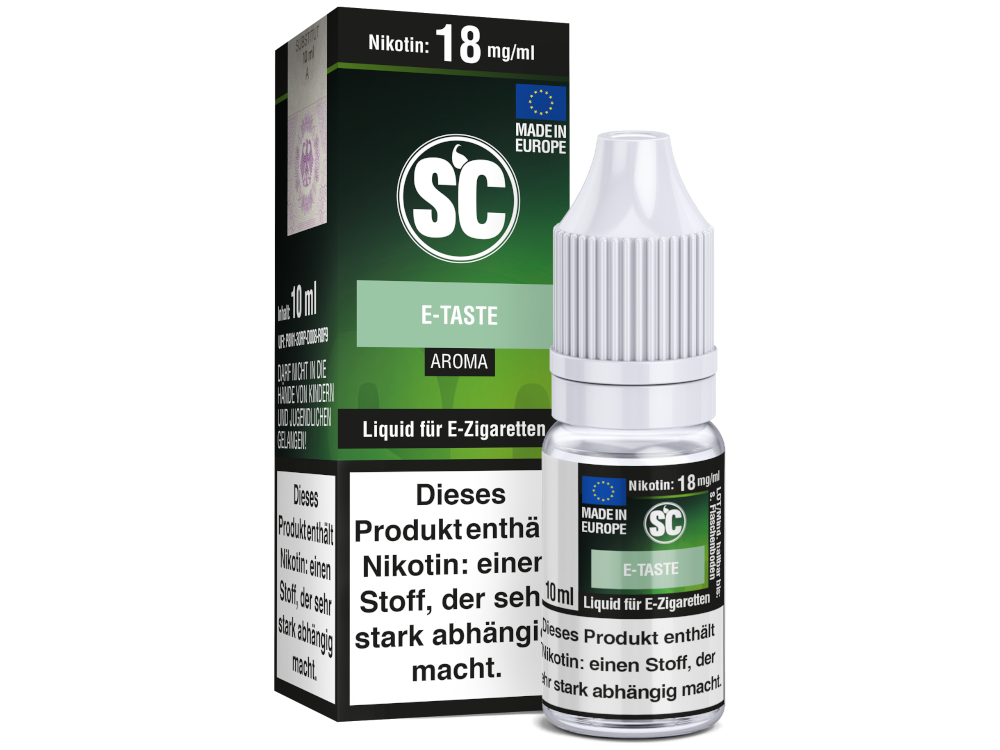 SC Liquid - E-Taste 0 mg/ml