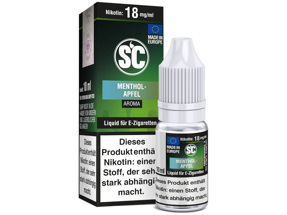 SC Liquid - Menthol-Apfel 6 mg/ml