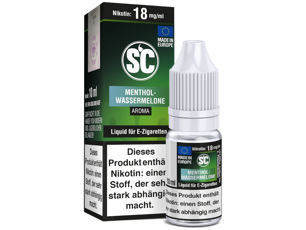 SC Liquid - Menthol-Wassermelone 12 mg/ml 500er Packung