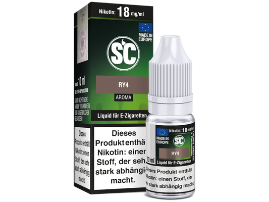 SC Liquid - RY4 Tabak 18 mg/ml 500er Packung