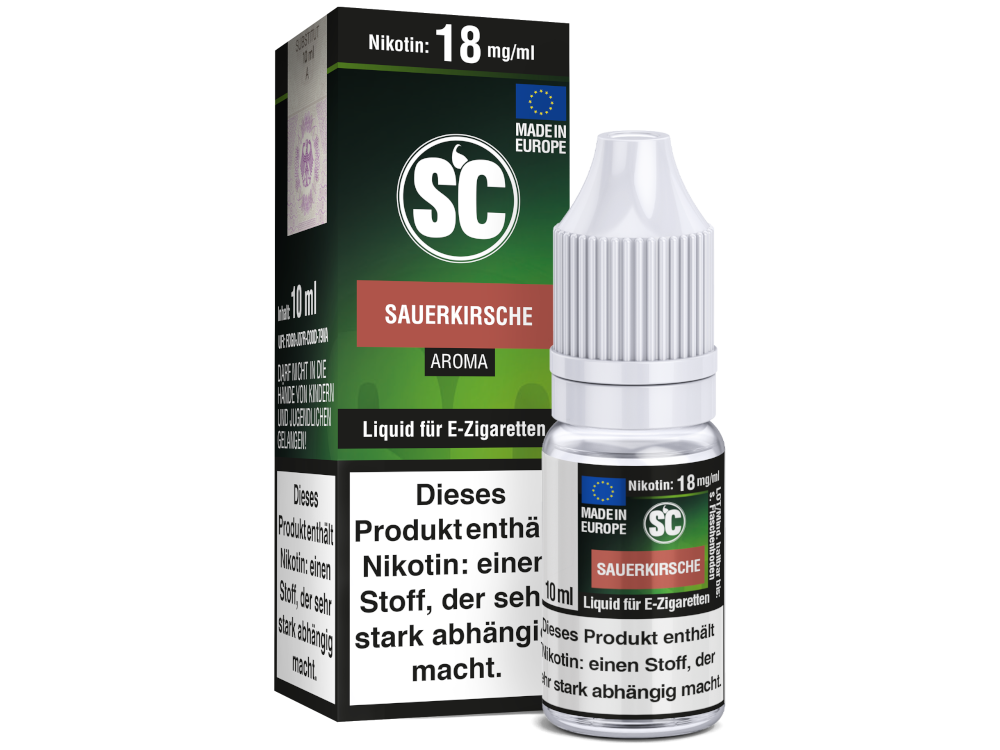 SC Liquid - Sauerkirsche 6 mg/ml 10er Packung