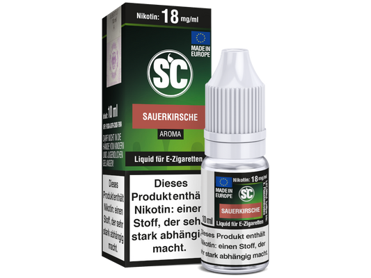 SC Liquid - Sauerkirsche 6 mg/ml 10er Packung
