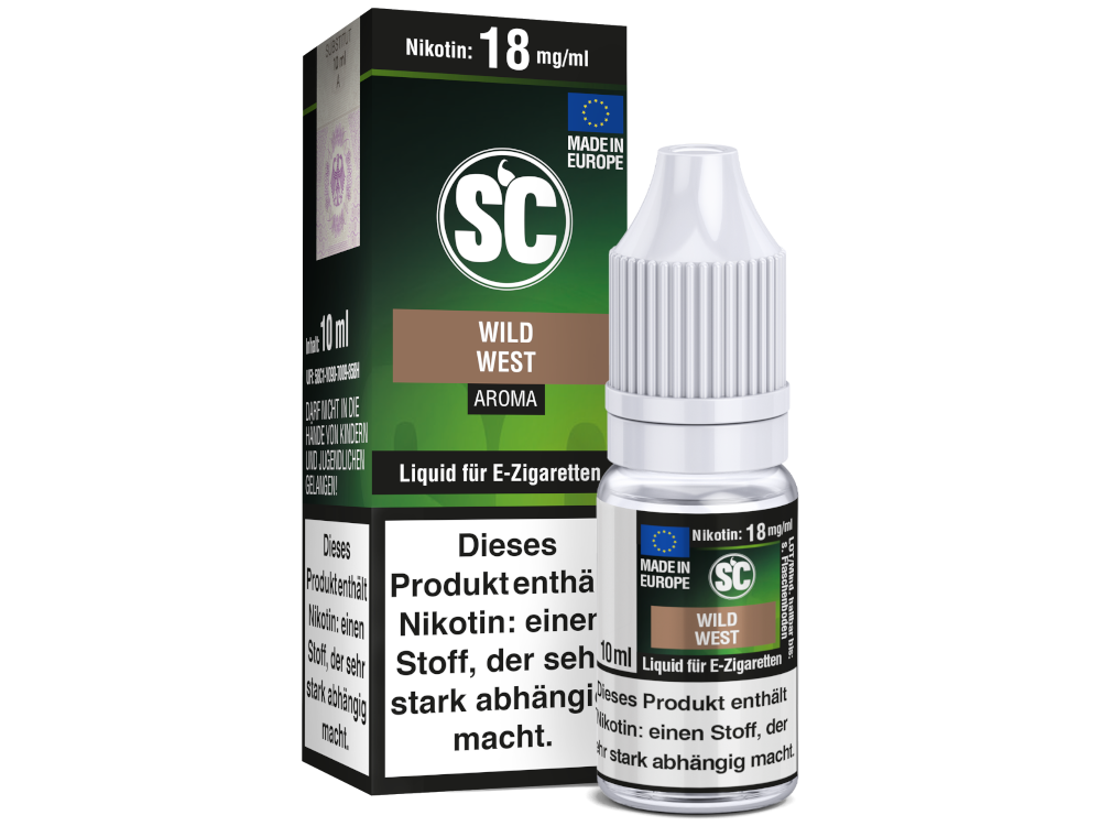 SC Liquid - Wild West Tabak 3 mg/ml 10er Packung