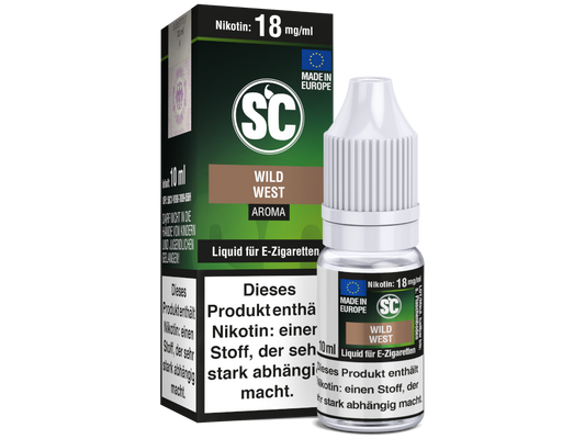 SC Liquid - Wild West Tabak 3 mg/ml 10er Packung