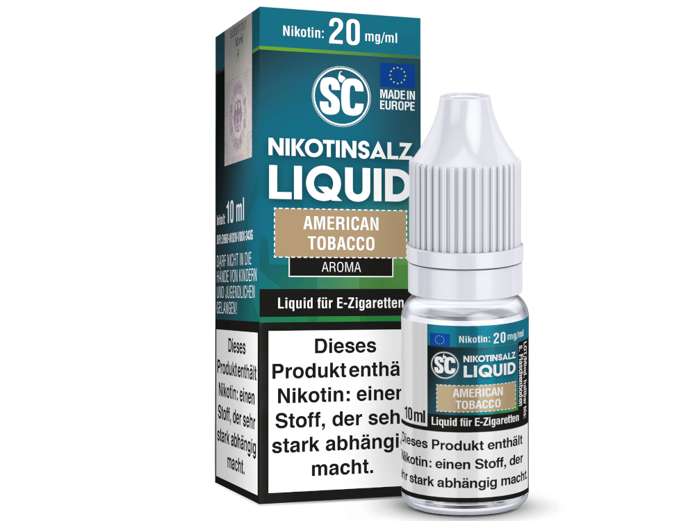 SC - American Tobacco - Nikotinsalz Liquid 20 mg/ml 500er Packung