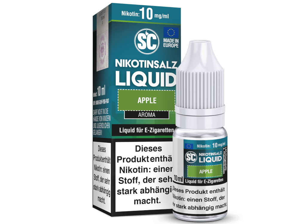 SC - Apple - Nikotinsalz Liquid 10 mg/ml 10er Packung