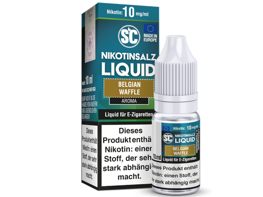 SC - Belgian Waffle - Nikotinsalz Liquid 10 mg/ml 500er Packung