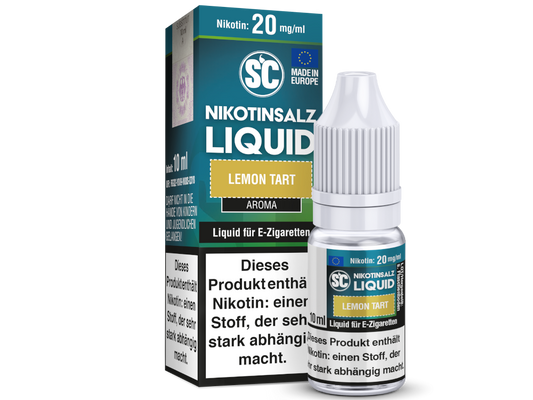 SC - Lemon Tart - Nikotinsalz Liquid 20 mg/ml 500er Packung