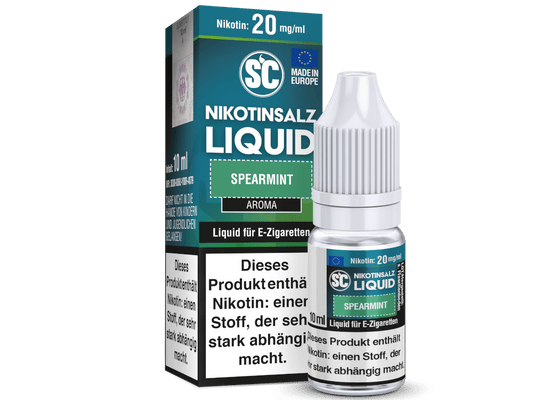 SC - Spearmint - Nikotinsalz Liquid 20 mg/ml 10er Packung