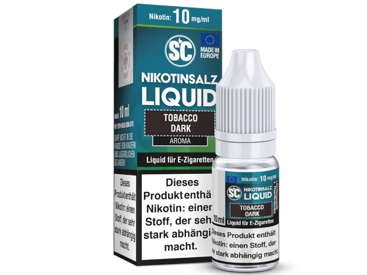 SC - Tobacco Dark - Nikotinsalz Liquid 10 mg/ml 500er Packung