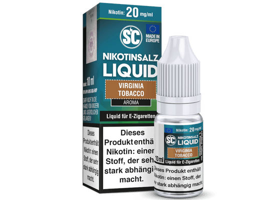 SC - Virginia Tobacco - Nikotinsalz Liquid 20 mg/ml 10er Packung
