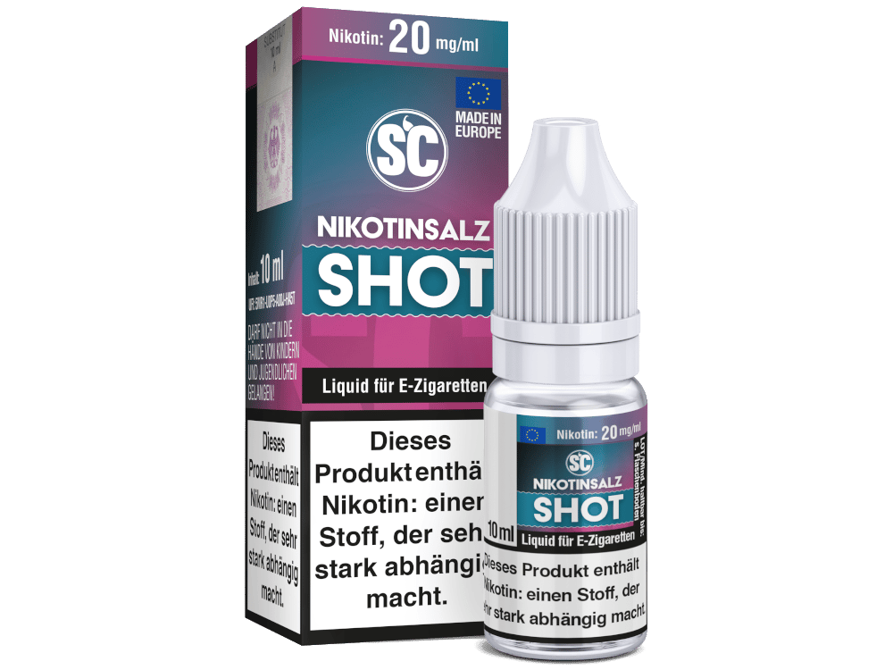 SC - Nikotinsalz Shot 50PG/50VG 20 mg/ml 10er Packung