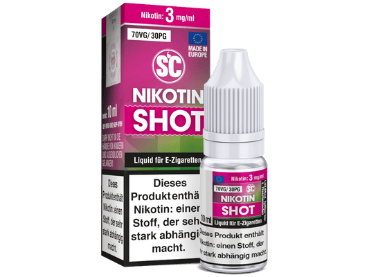 SC - 10 ml Nikotin Shot 70VG/30PG 3 mg/ml