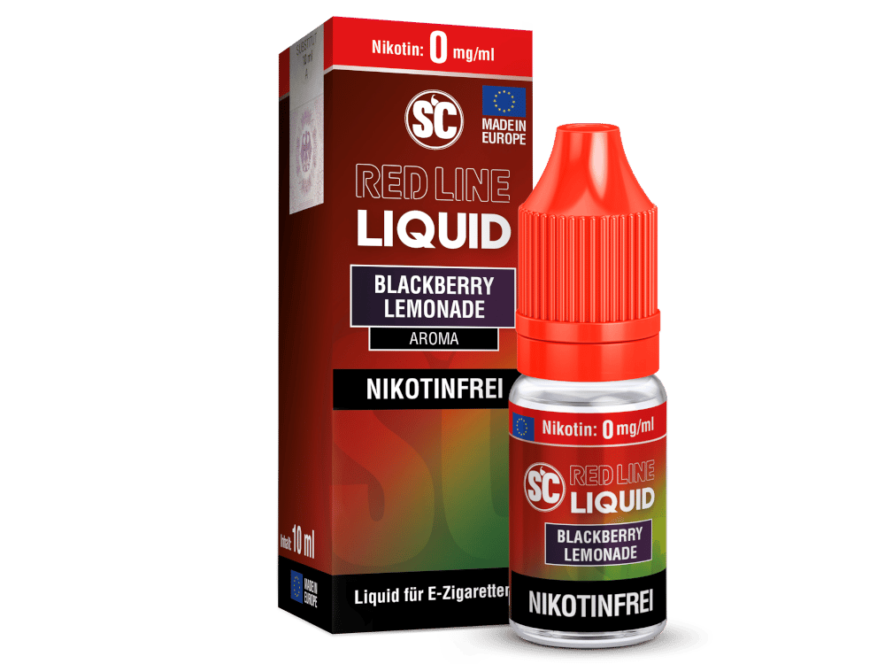SC - Red Line - Blackberry Lemonade - Nikotinsalz Liquid 0 mg/ml 10er Packung