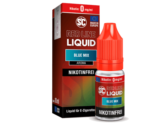 SC - Red Line - Blue Mix - Nikotinsalz Liquid 0 mg/ml 10er Packung